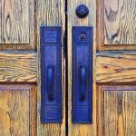Drzwi zsuwane drewniane