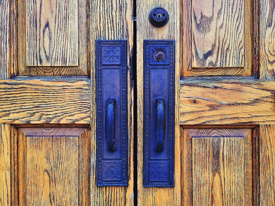 Drzwi zsuwane drewniane