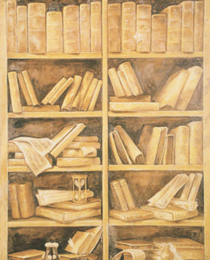 Malowanie fresków na ścianie. Candis