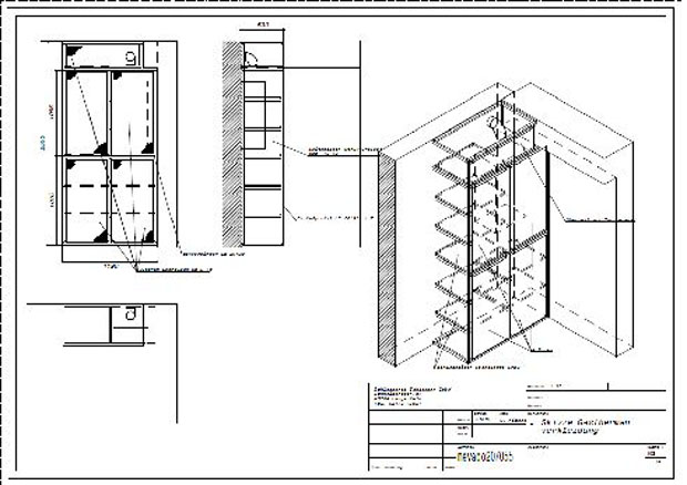 Terma zabudowana blachą perforowaną. Mevaco