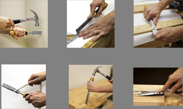 Dłuto z boczną krawędzią. Stanley