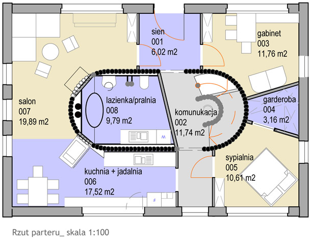 Dom Trzon. Autonomia dzięki ogrodowi