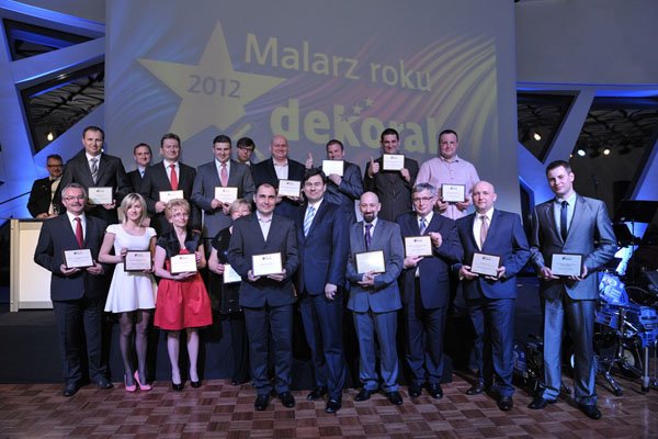 Finał konkursu Malarz Roku Dekoral 2012