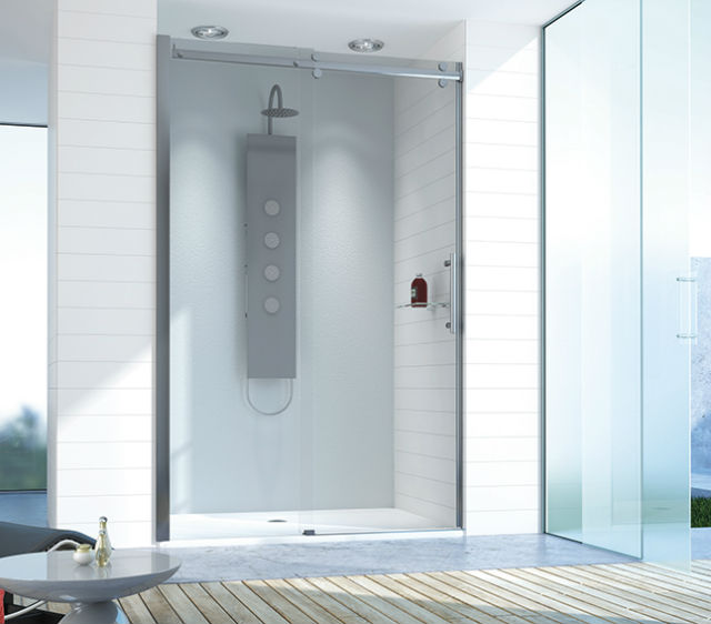 Prysznic we wnęce - praktyczny i oryginalny, fot.: Sanplast