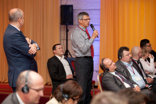 I Międzynarodowa Konferencja ETICS. Na zdjęciu: Maciej Korbasiewicz I Międzynarodowa Konferencja ETICS. Na zdjęciu: Maciej Korbasiewicz