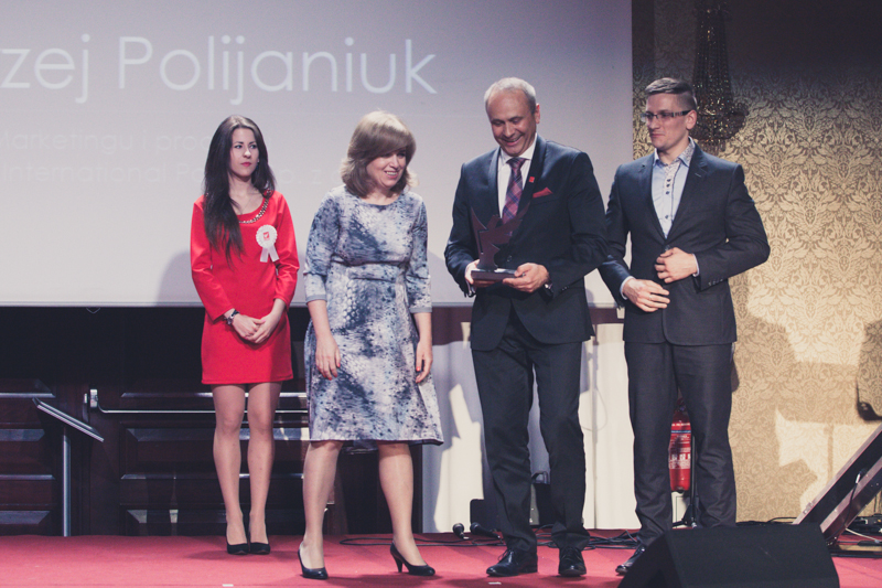 W głosowaniu padł remis, dlatego wyróżnienia odebrali ex aequo: Janusz Komurkiewicz z firmy FAKRO Sp. z o.o. i Andrzej Polijaniuk z firmy Schüco International Polska Sp. z o.o.