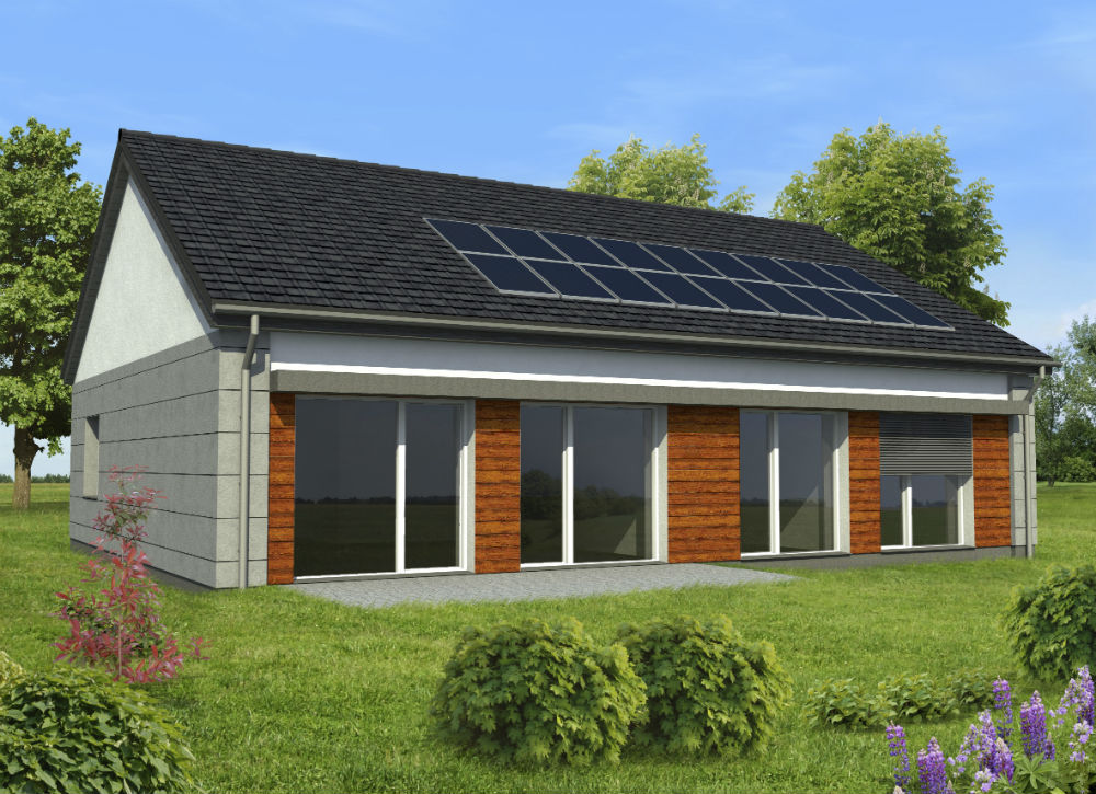 Dom zeroenergetyczny GREEN HOUSE - projekt przyszłości