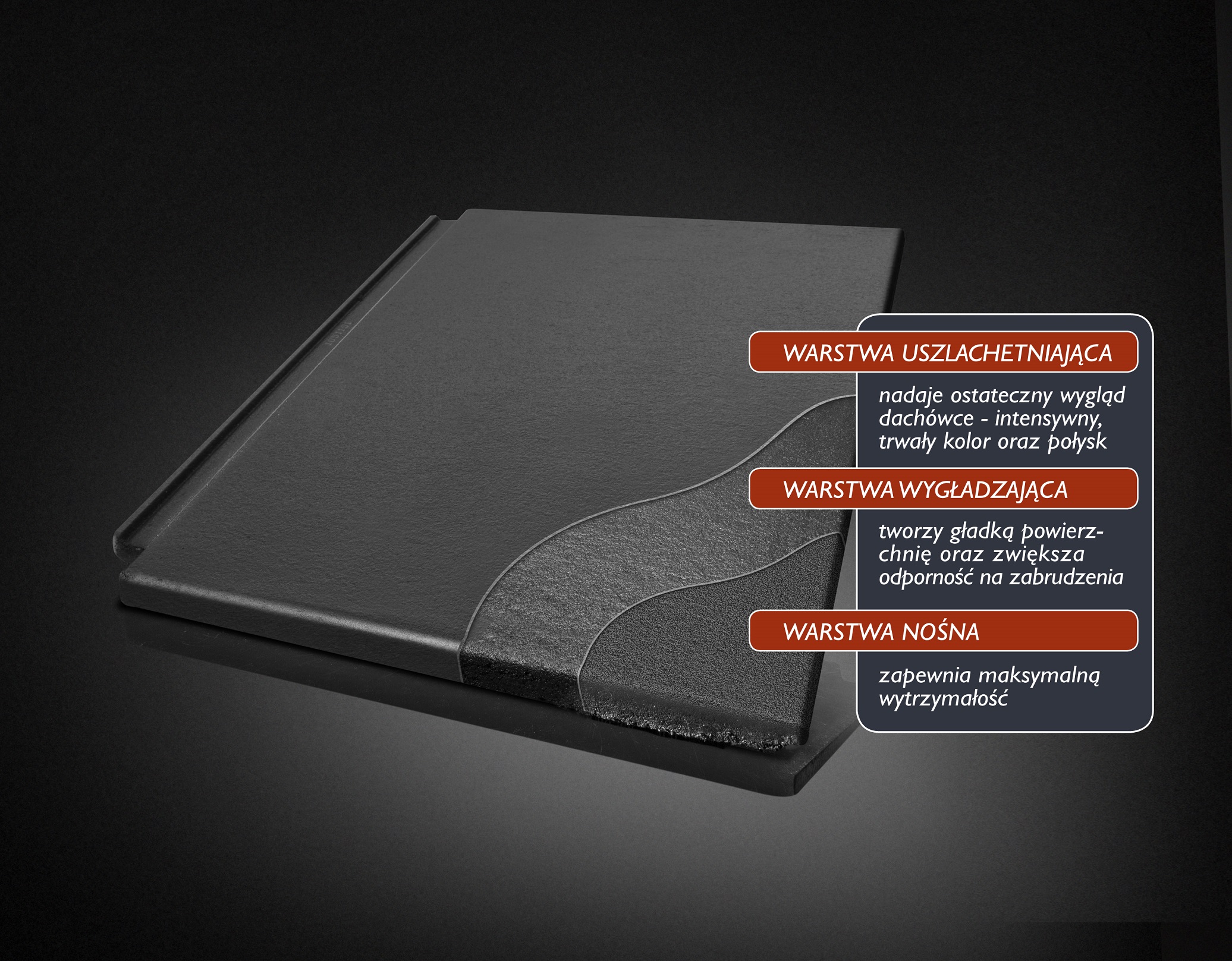 Płaska dachówka Płaska dachówka Teviva CISAR od Monier BRAAS