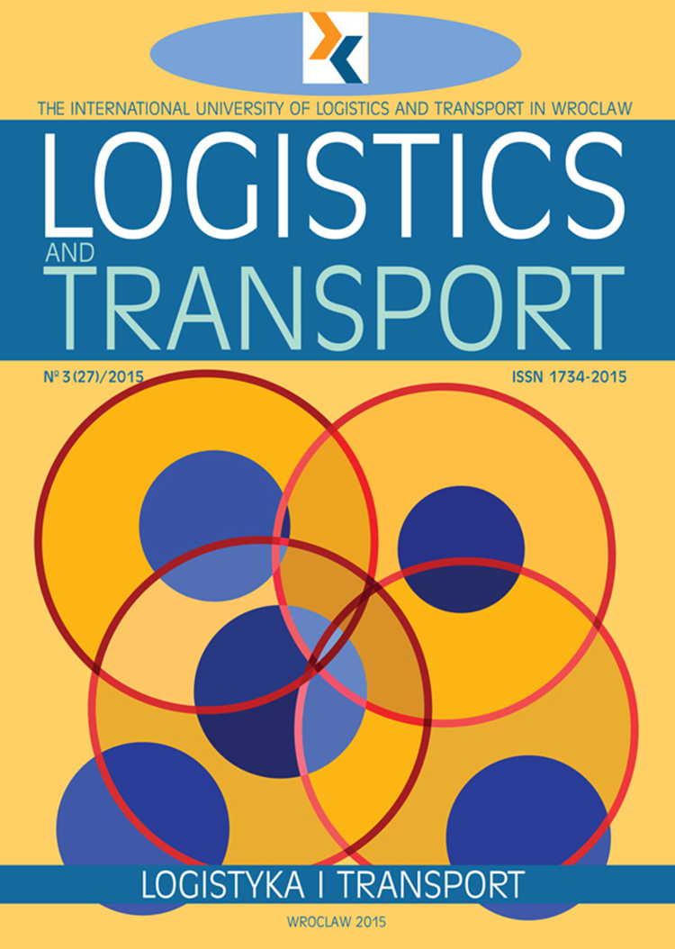 13 punktów za publikację artykułu w czasopiśmie naukowym „ Logistyka i Transport"