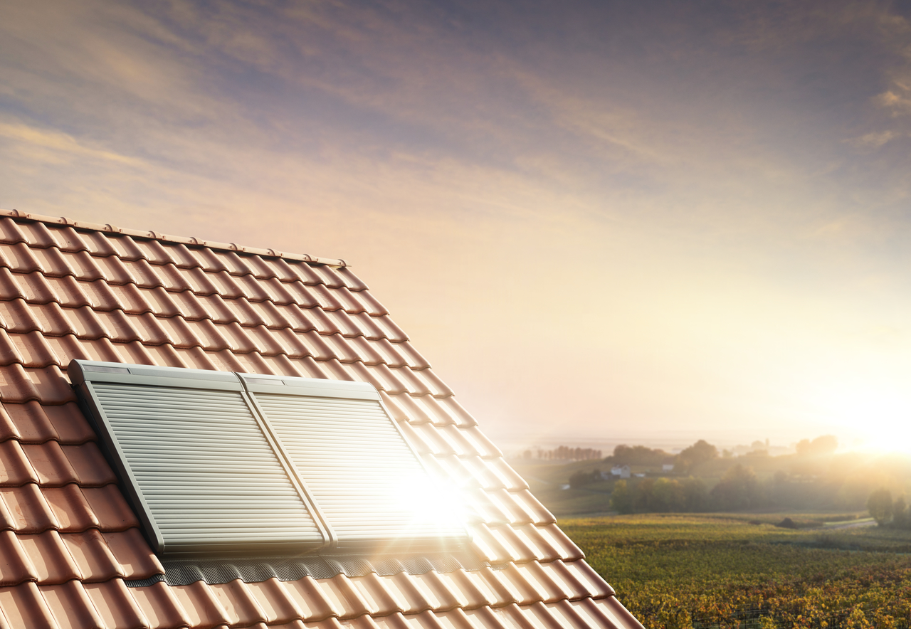 Rolety zewnętrzne blokują promienie słoneczne