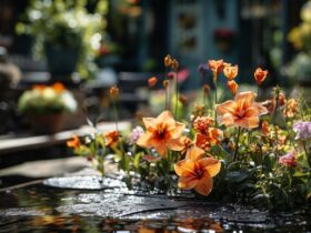 oczko wodne w ogrodzie